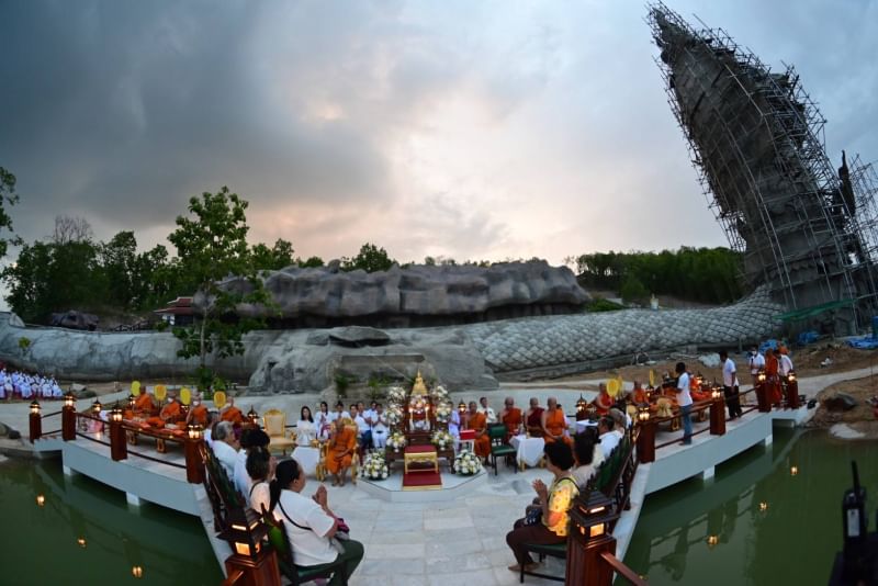 พิธีเททองหล่อพระอุปคุต ระงับเภทภัยร้าย